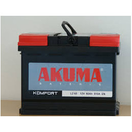 Startovací baterie Akuma 60Ah  Komfort