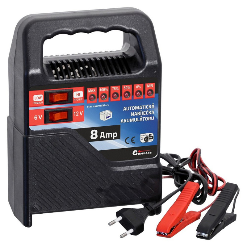 Compass nabíječka 8 Amp 6V/12V