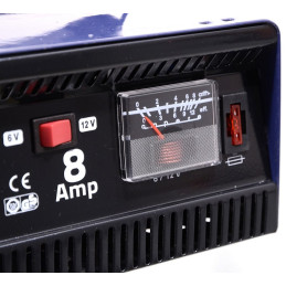 Compass nabíječka 8Amp 6/12V TÜV/GS METALLIC