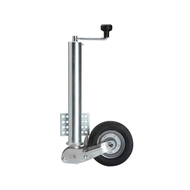 Kolečko opěrné automat. WW VK 60/KH/200 VBB s plochou přírubou, 250 kg