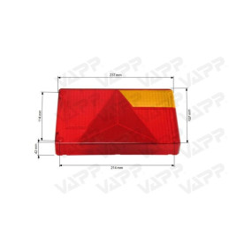 Sklo svítilny Jokon 595, P-BL/BR/KO