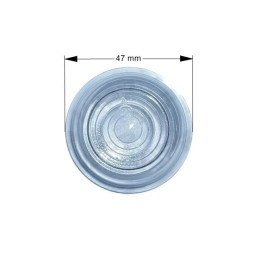 Sklo svítilny GMAK G06/x doplňkové obrysové, bílé