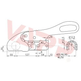 Stabilizátor Winterhoff WS 3000 D, vrt. KH12/12/12 mm