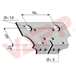 Svítilna přední obrysová Jokon/AJ.BA PLR 1007, s odrazkou