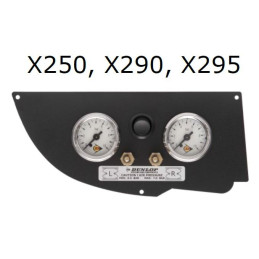 Manometr 1 s panelem X250 pro vzduchové pérování Dunlop