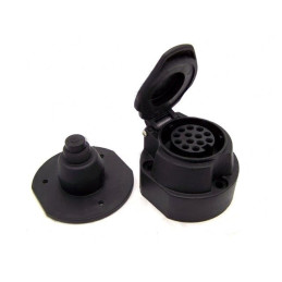 Klička držáku opěrného kolečka M12x100 mm (k držáku 60 mm) sklopná