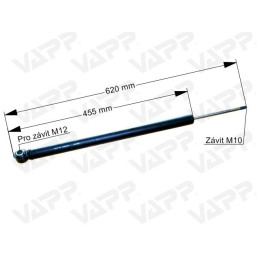 Tlumič nájezdové brzdy AL-KO 2,8VB 3500 kg (do 10/2011)