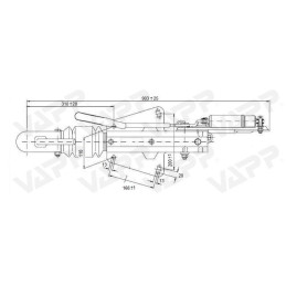 Nájezdová brzda KNOTT KF20-A (GF)