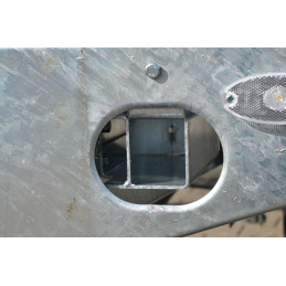 Pouzdro na L nosník PAV pro držák navijáku s rolnou