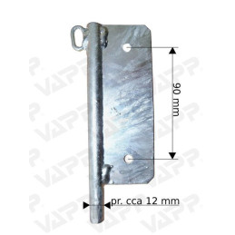 Držák odrazové tabule - krátký kraj