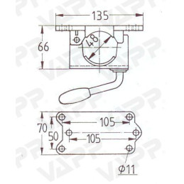 Blatník plast 10''/220 mm AL-KO černý
