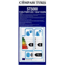 Kolo 155/70 R12 C 104/102N Maxxis UE-168, 4,5J, ET30, 112x5