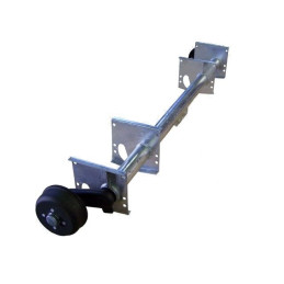 Náprava KNOTT GB 10 (1000 kg) b 1720 mm, c 2170mm, 200x50, 100x4, autotr. PA/PV 1,82