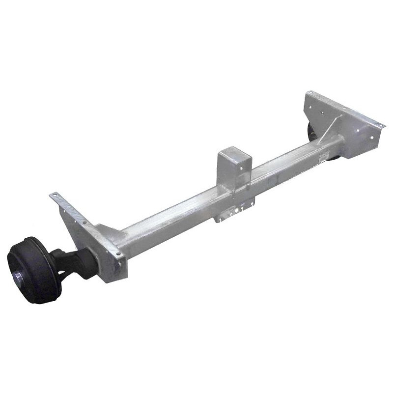 Náprava KNOTT VGB 13 (1350 kg) b 1237 mm, c 1577 mm, 200x50, 112x5, patky 159