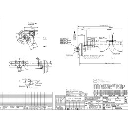 Náprava KNOTT VGB 16 (1600 kg) b 940 mm, c 1520 mm, 250x40, 112x5