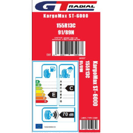 Pneu 155 R13 91/89N (615 kg) Trailermaxx M+S