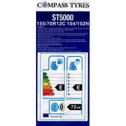 Pneu 155/70 R12 C Maxxis UE-168 104/102N (900 kg)