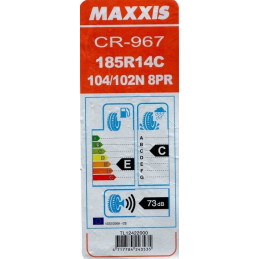 Pneu 185 R14 C 104/102N (900 kg)Trailermaxx