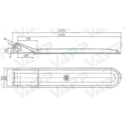 Pant bočnic WW BSCH 10-220 mm - horní díl