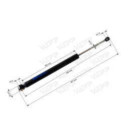 Tlumič nájezdové brzdy AL-KO 90S/3 (90S/1, 90S/2) a 101VB