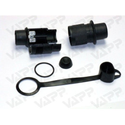 Zástrčka - vidlice 3 pólová pro traktory a zem. stroje (25A)