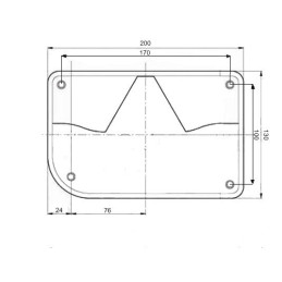 Sklo svítilny Jokon/VAPP 830, L-BL/BR/KO/ML