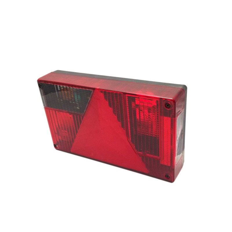 Svítilna přední obrysová LED Aspöck Flexipoint, 12V, s odrazkou, na držáku, kabel QS75