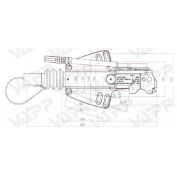 Nájezdová brzda AL-KO Profi V 3500 k 3062/3081 bez kloubu