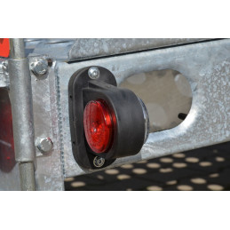 Svítilna doplňková obrysová LED WAS 296BC, 12-24V, P/L 78 mm