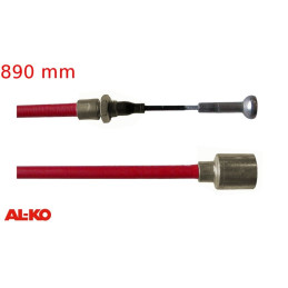 Lanovod brzdový AL-KO Profi Long life 890/1086 mm rychlomont. (s čočkou)