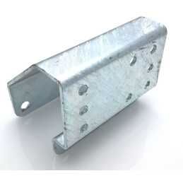 Nájezdová brzda KNOTT KRV13-E GF na jekl 70x70 mm + adaptér na 60x60 mm