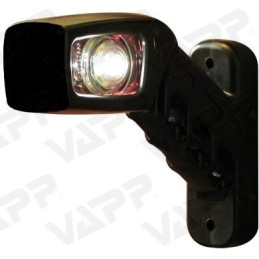 Svítilna doplňková obrysová LED WAS W49 242P, 12-24V, pravá, 135 mm