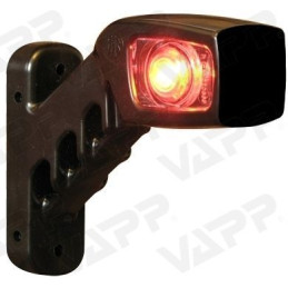 Svítilna doplňková obrysová LED WAS W49 242P, 12-24V, pravá, 135 mm