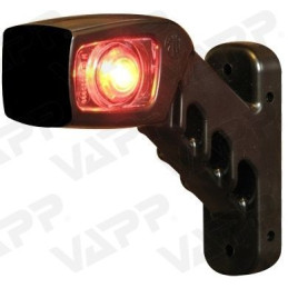 Svítilna doplňková obrysová LED WAS W49 242L, 12-24V, levá, 135 mm