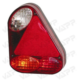 Svítilna Fristom FT-270 sdružená LED 12V, L-BL/BR/KO/ML, integrovaný kontrolbox, baj5