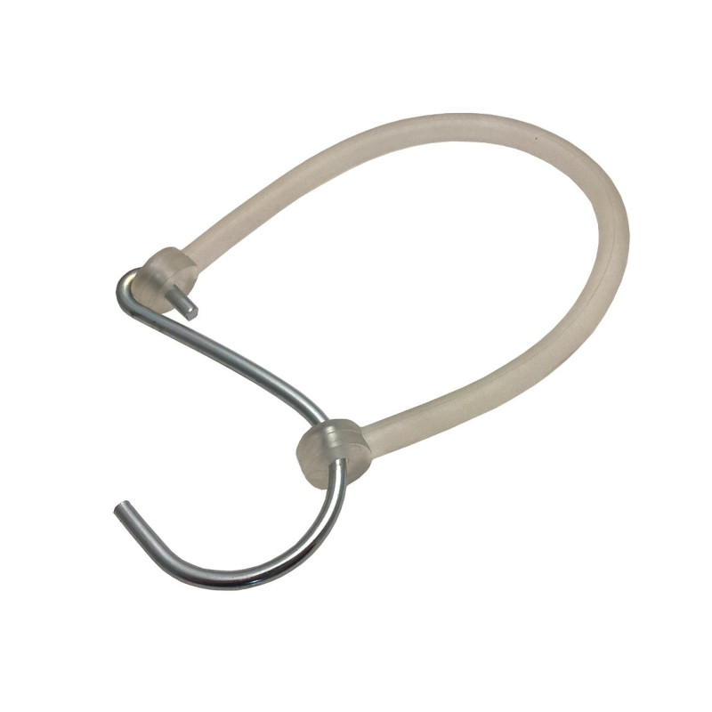 Pojistka uzávěru bočnic (karháku) na plastové šňůře