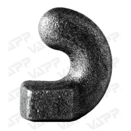 Protikus k litinové přesce se stavitelným třmenem