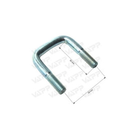 Upínací třmen ZBF 20-PO, M10, 50x50 mm