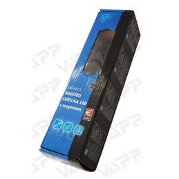 Svítilna doplňková obrysová LED WAS W168.1/1165, 12-24V, levá, neon ef.