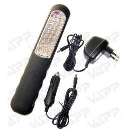 Svítilna doplňková obrysová LED WAS W168.1/1165, 12-24V, levá, neon ef.