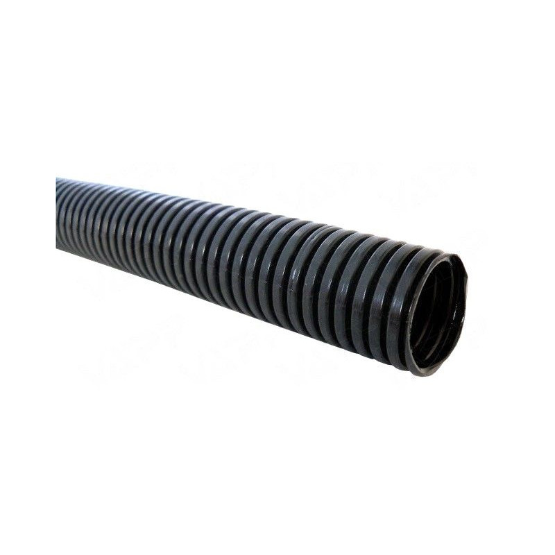 Trubka ohebná (krkavice) k mechanické ochraně kabelů černá