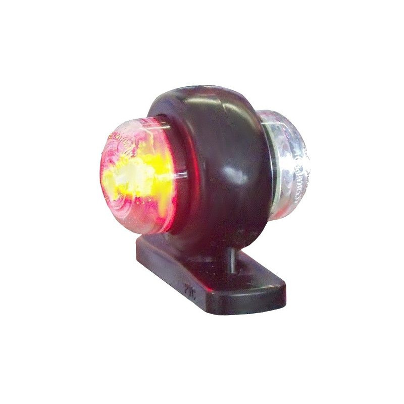 Svítilna doplňková obrysová LED WAS 275 malá, 12-24V, P/L 50 mm