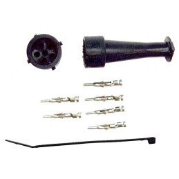 Středová krytka pro ALU disky, pr. 55 mm, plastová, lesklá