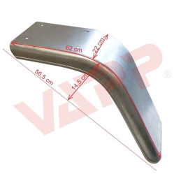 Blatník poloviční plechový š. 220 mm levý, pozink