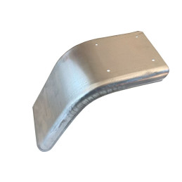 Blatník poloviční plechový š. 220 mm pravý, pozink