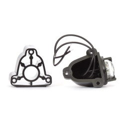 Osvětlení SPZ (registrační značky) LED WAS W27/145 (12-24V), kulaté