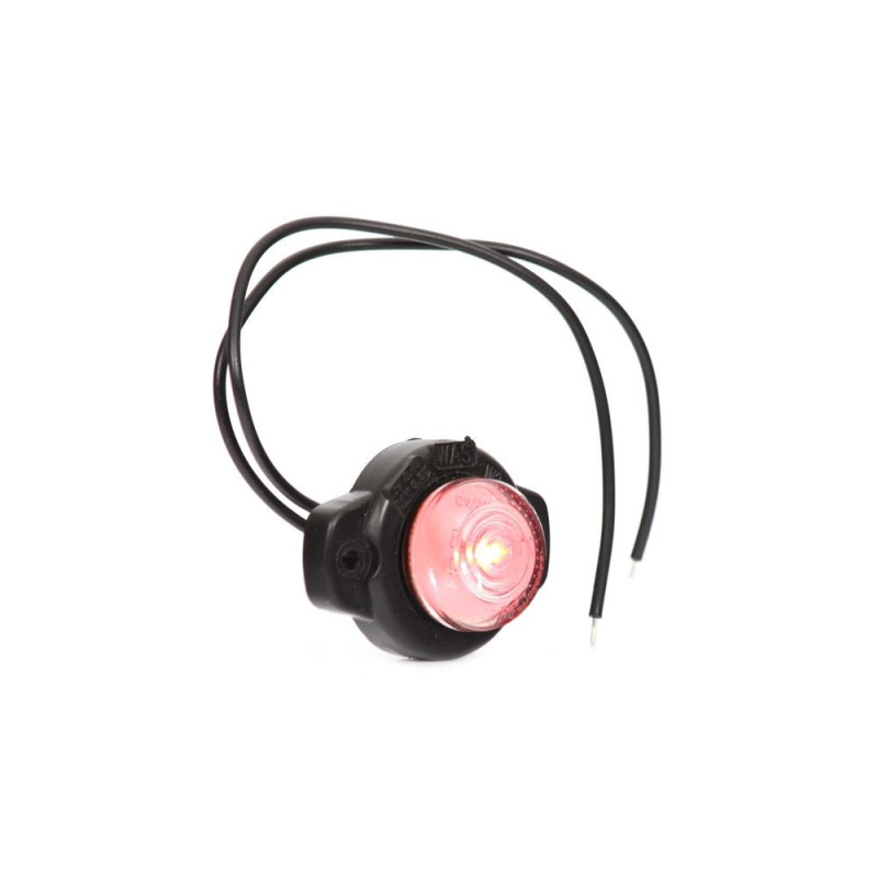 Svítilna zadní obrysová LED WAS W24/127, 12-24V, kulatá malá