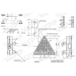 Svítilna WAS W68/319 sdružená LED 12-24V, L-BL/BR/KO/ML/RZ
