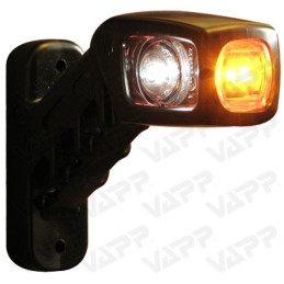 Svítilna doplňková obrysová LED WAS W49/241L, 12-24V, levá, 135 mm