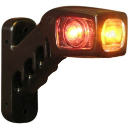 Svítilna doplňková obrysová LED WAS W49/241P, 12-24V, pravá, 135 mm